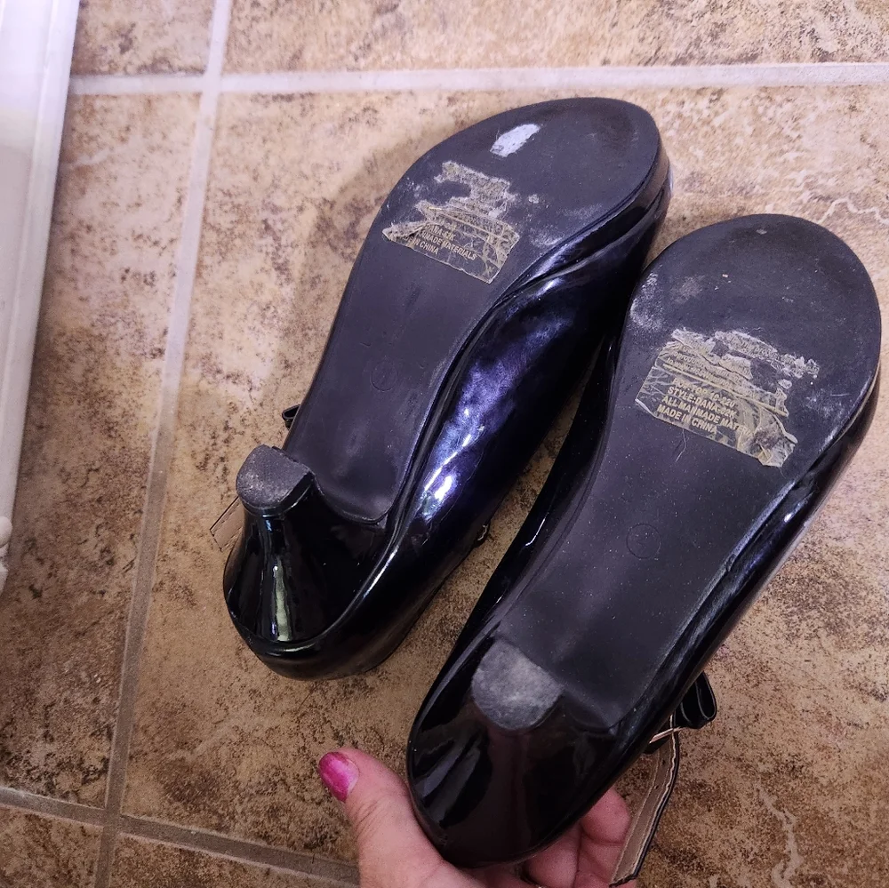GIRLS LINK DRESS SHOES
